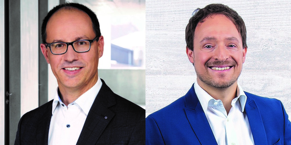 Regierungsrat Marc Mächler und Kantonsrat Alexander Bartl